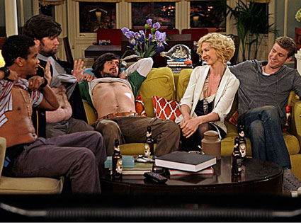 Accidentally on Purpose, Jenna Elfman, Jon Foster,Cory Hardrict,Josh Waters, Nicolas Wright Accidentally on Purpose, Jenna Elfman, Jon Foster,Cory Hardrict,Josh Waters, Nicolas Wright